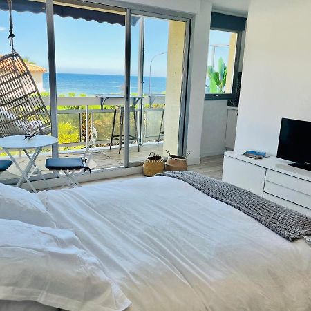 Charmant Studio Avec Terrasse Vue Mer A 50 M Sainte-Maxime Kültér fotó